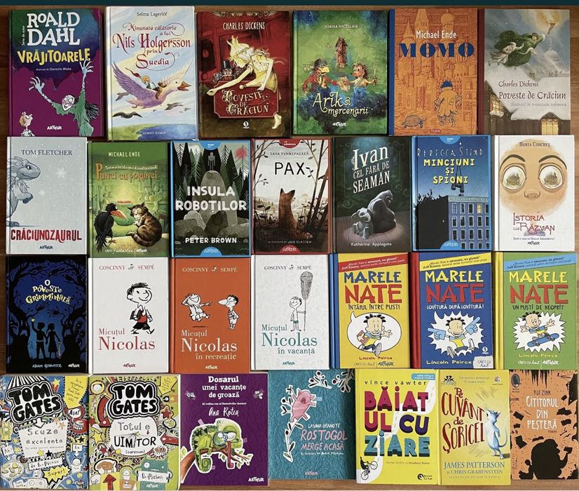 Carti pentru copii si adolescenti editura Arthur programa scolara