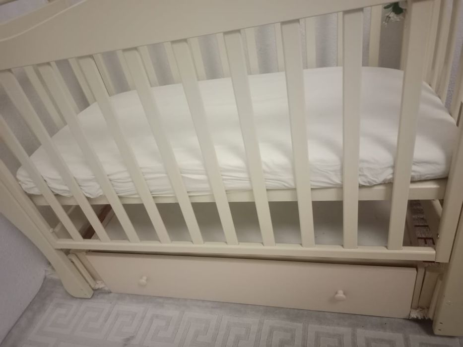 Детский манеж-кровать