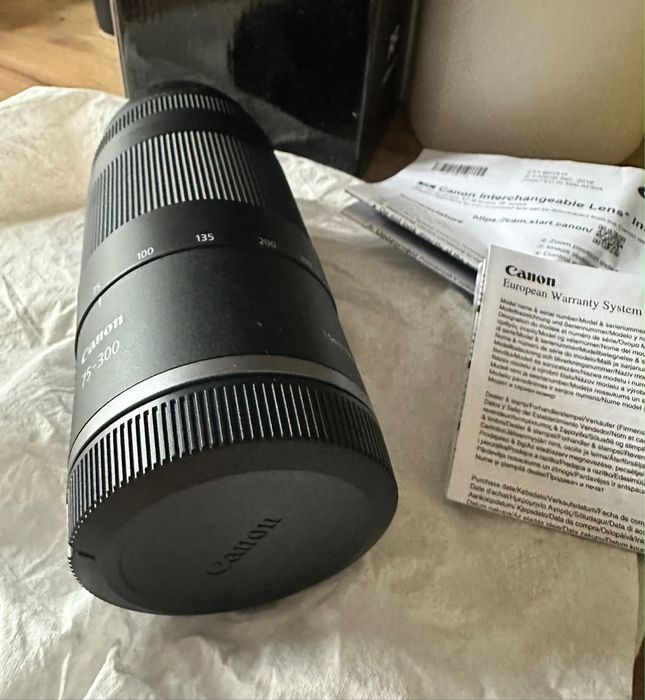 Obiectiv Canon RF 75-300mm F4-5.6 – Nou, nefolosit
