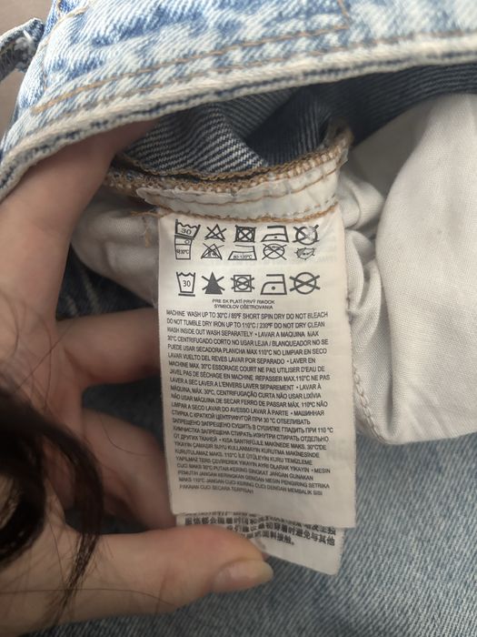 Джинсы синие Mango