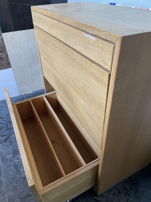 Dulap Organizator pt Birou, Lemn Stejar, 77,5 x 39 x 80cm | 99 euro!