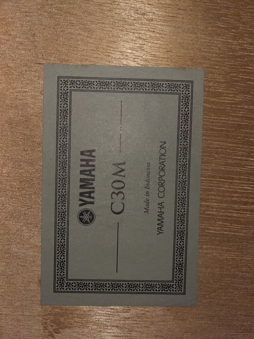 Китара Yamaha C30M