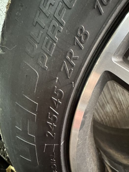 Диски с резиной мерседес 245/45/18