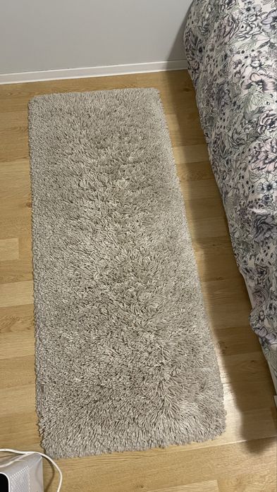 Covor Alb-Bej Ikea 150x80cm Fir Lung