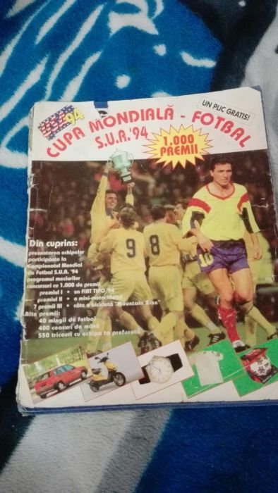 Album colectie fotbal sua 94