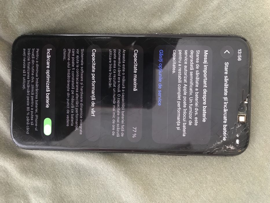 Iphone 11 pro - baterie 77%