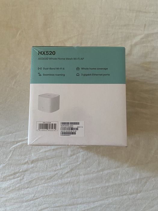 TP-Link Aginet HX520 AX3000 Wi-Fi 6 Mesh рутер – чисто нов