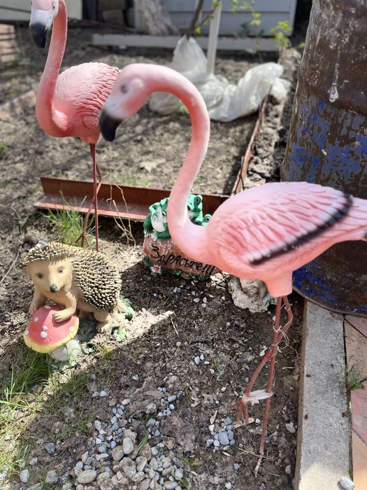 Декоративные фигурки для сада и огорода