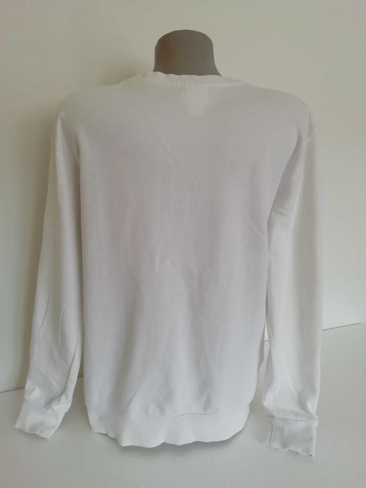 Бяла блуза H&M Voice kids, 100% памук