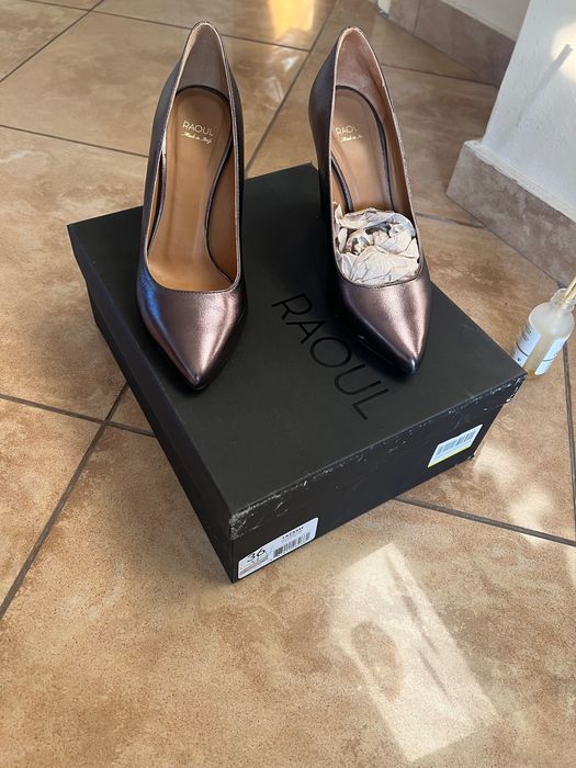 Обувки Raoul gunmetal сиво