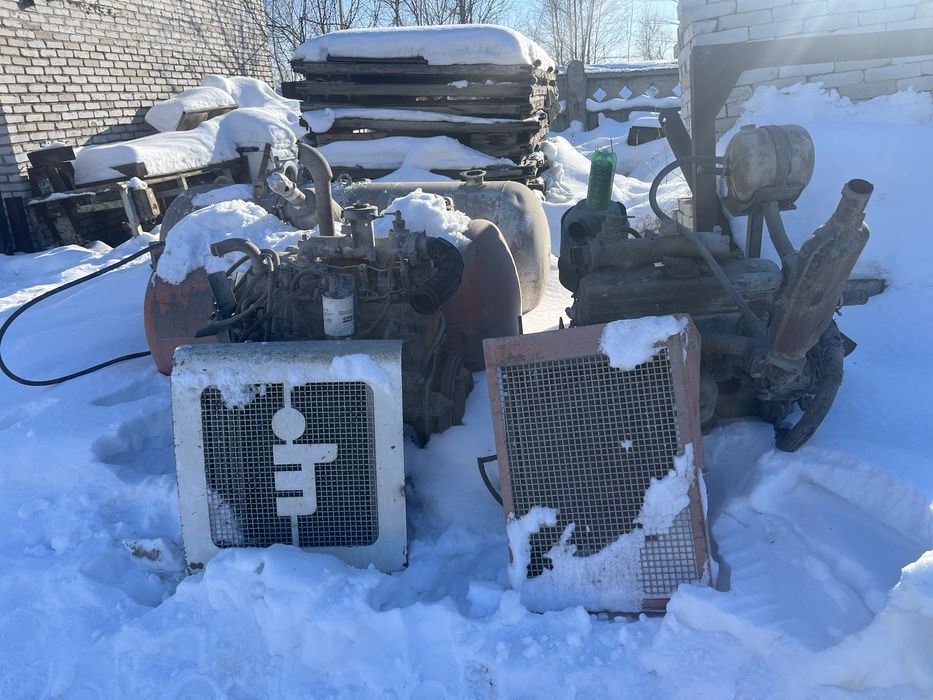Двигатель МТЗ стоял на миксере
