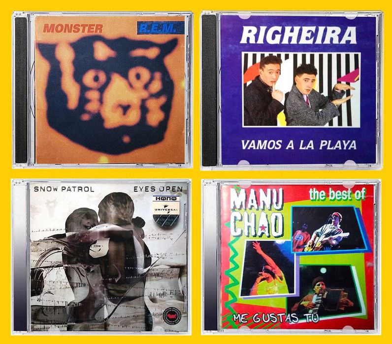 CD - REM, Tom Waits, Righeira, Manu Chao, Roger Sanchez, Orbit, FSOL,