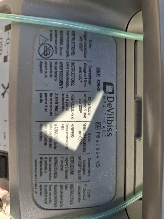 Concentrator de Oxigen DeVilbiss Compact - 5L