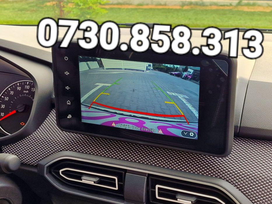 Cameră Dacia Logan Duster Cameră marșarier Sandero reverse video Dacia