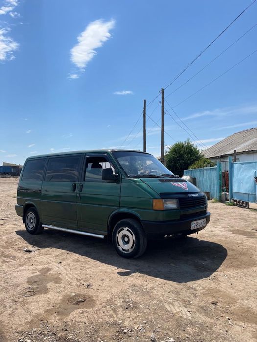 Transporter 4 с прицепом