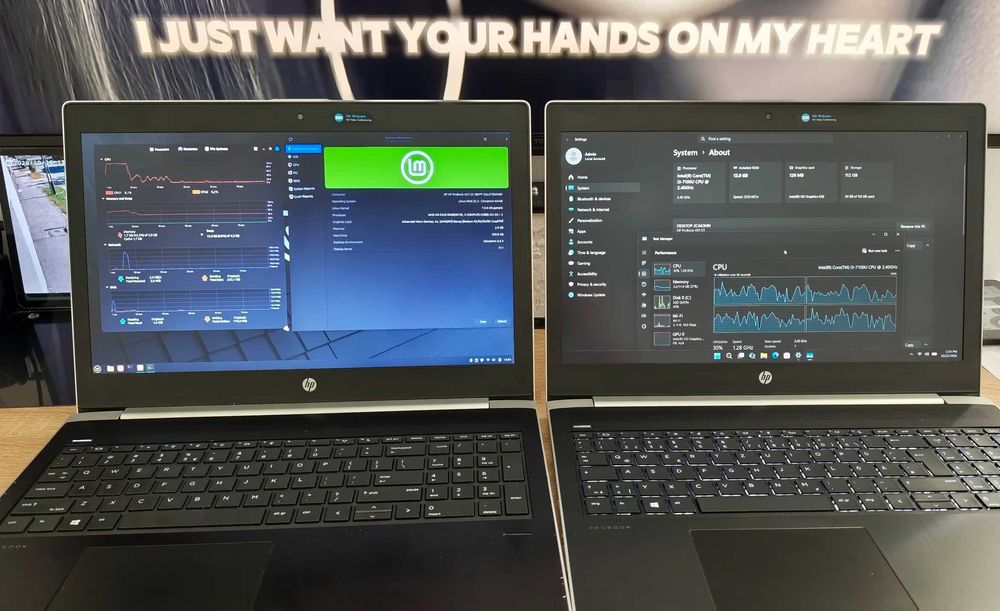2 x Laptop HP Probook 450 G5 m.2 type-C 15.6'' Full HD