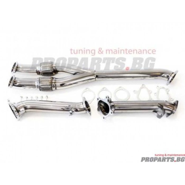 Downpipe и Y-пайп за Nissan GT-R R35 даунпайп