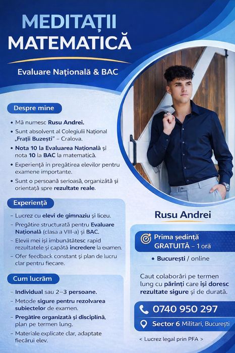 Ai rămas în urmă la matematică? Recuperează rapid și eficient!