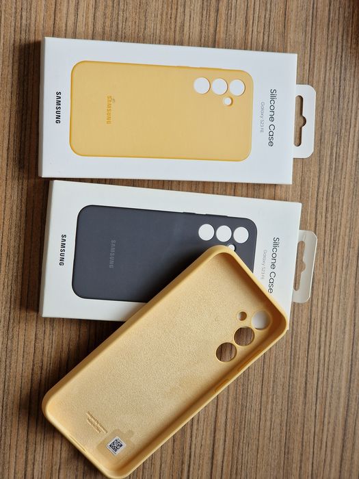 Husa Silicon Originala Samsung Galaxy S23 FE Noua!Eleganta
