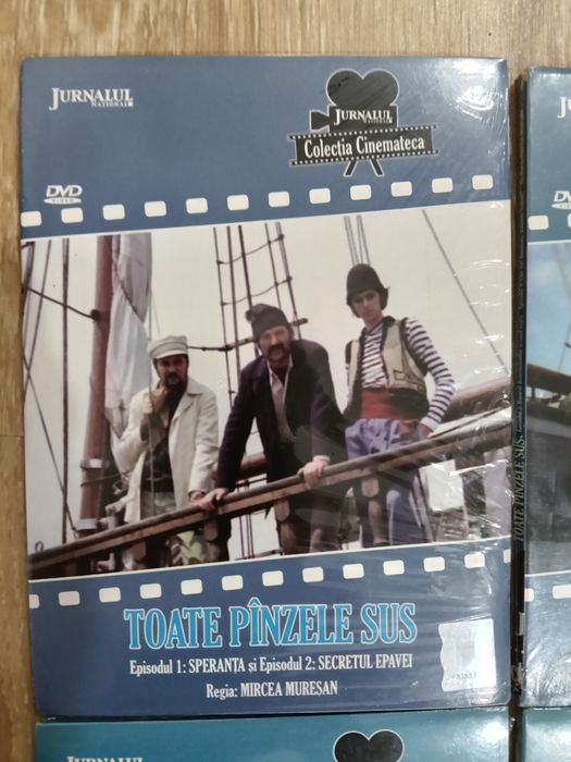 DVD Colecția Toate pănzele  sus  filme românești