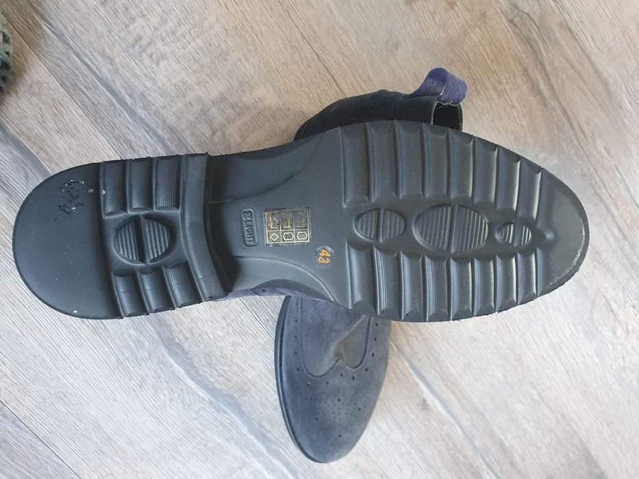 Мъжки кожени боти (Chelsea boots), №43 – произведени в Италия