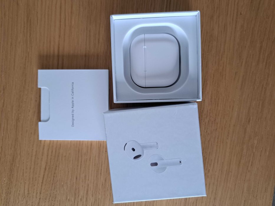 AirPods 4 cu ANC -Noi/Sigilate originale+Verificare Seriale casti