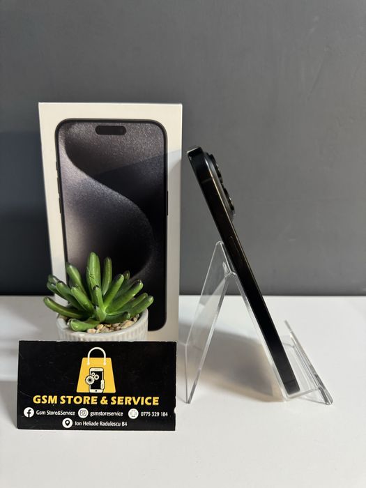 Iphone 15 Pro Max 512Gb Black Titanium Garantie Gsm Store&Service