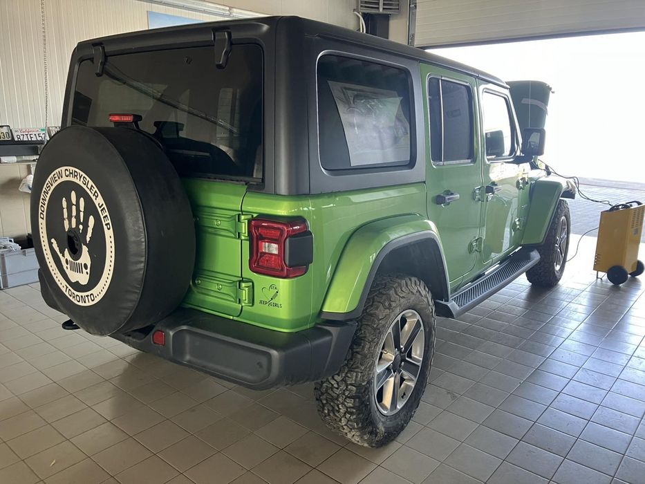 Jeep Wrangler JL 3.6 и 2.2d Sahara на части