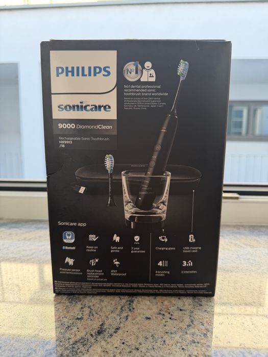 9000 DiamondClean Periuță de dinți sonică Reîncărbabilă