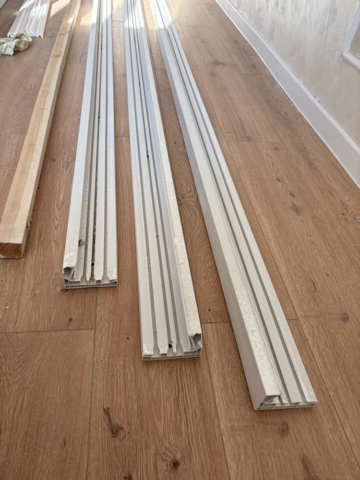 Потолочные гардины б/у