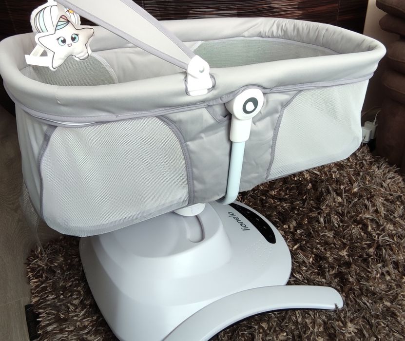 Бебeшka люлка 2 в 1 c кош Lionelo Bella Set