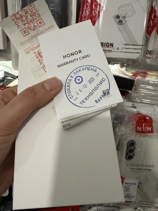 Honor 400 5G 8+8/256  desert gold 22 месеца гаранция от Технополис