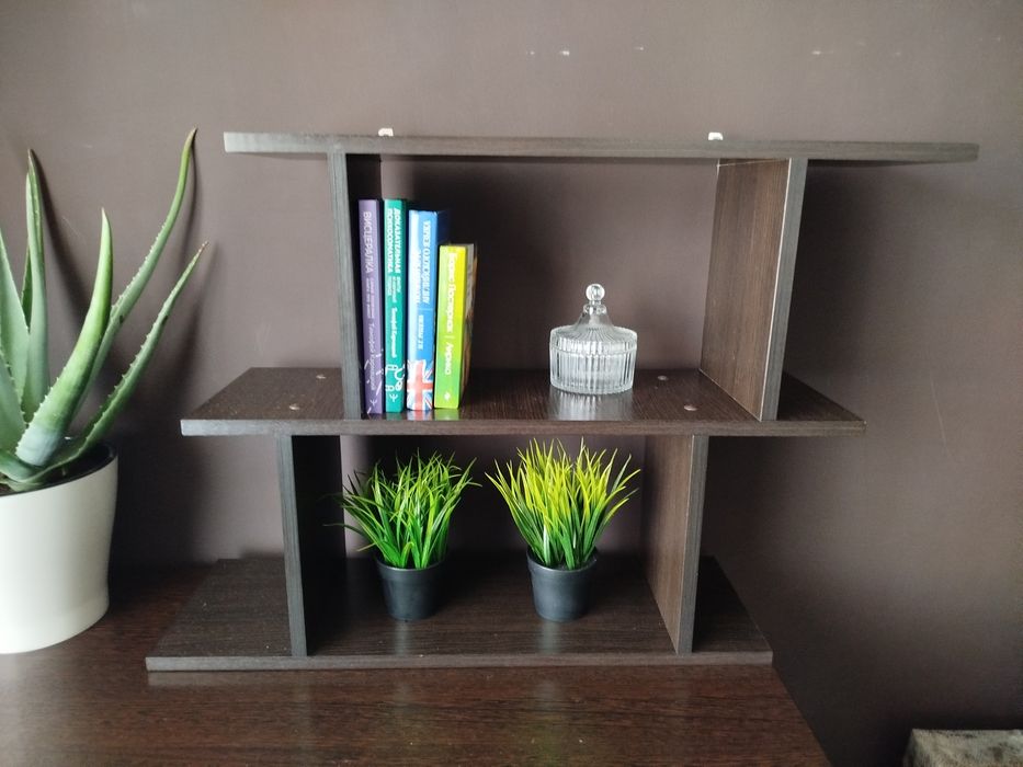 Полка навесная венге