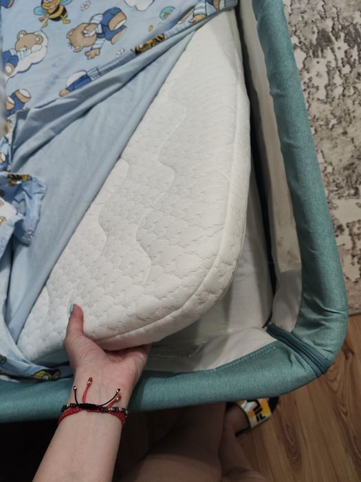 Chipolino Кошара с подвижна страна Zen + допълнителен матрак