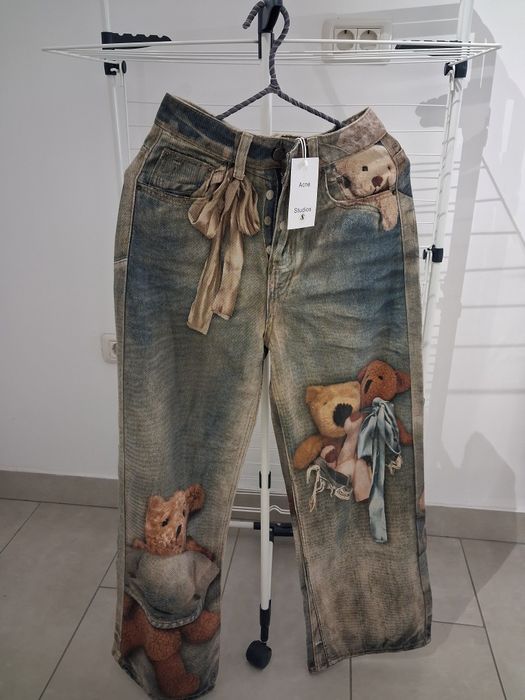 Blugi Acne studios Teddy Bear