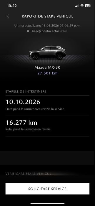 MAZDA MX-30 Electric 2020-27.501km- baterie 93% - Garantii extinse