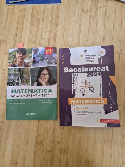 Pachet promoțional Bac - culegeri mate info și științe ale naturii 202