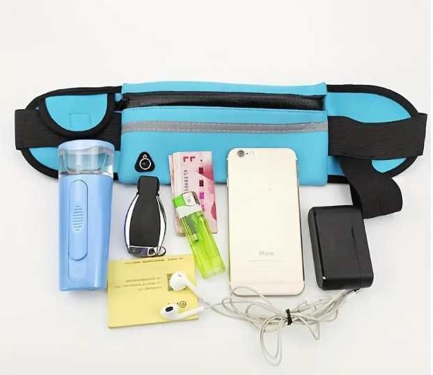 Чанта за бягане за телефон, ключове, вода и пари