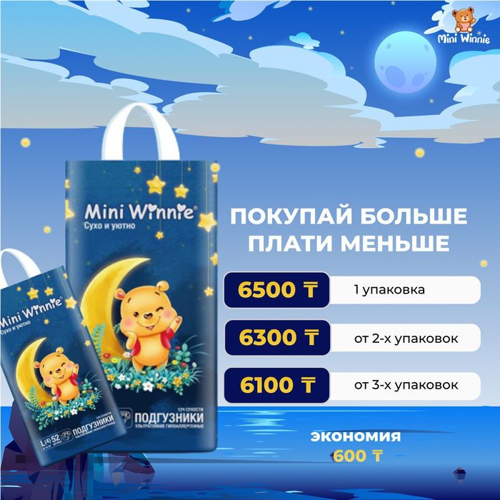Подгузники Mini Winney