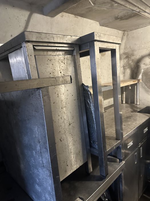 Оборудване за кухня: работни маси, машини и подаръци