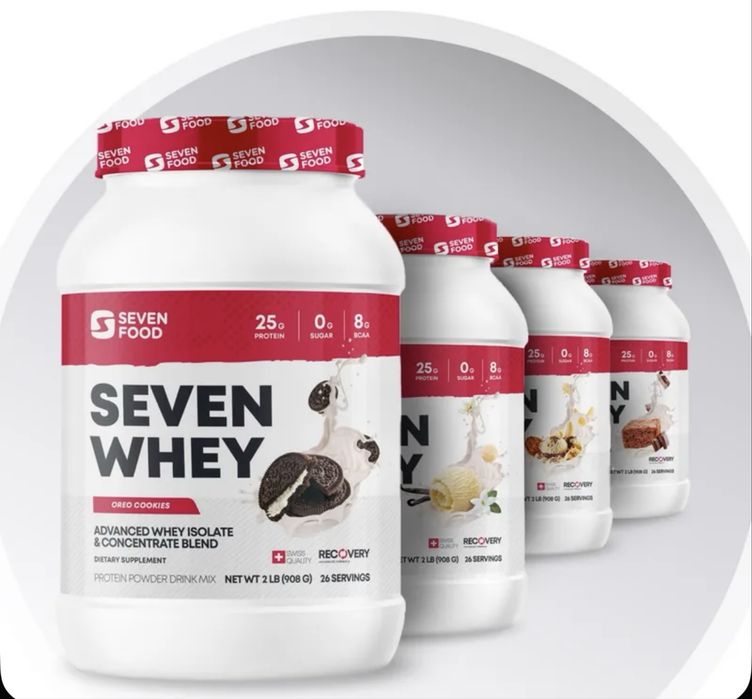 Seven food seven whey прот 908гр