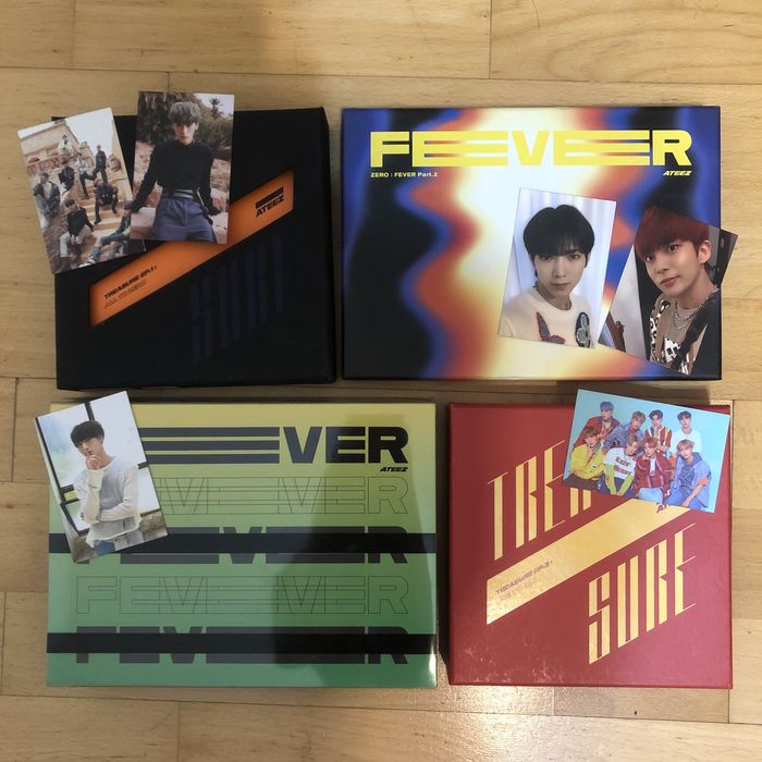 Albume Ateez Treasure & Fever