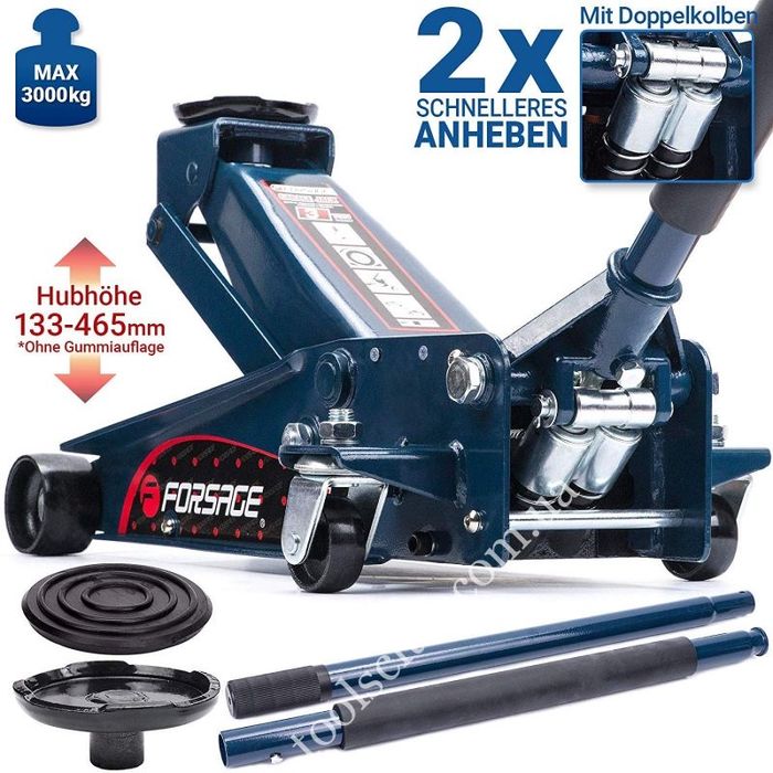 Домкрат россвик 3т