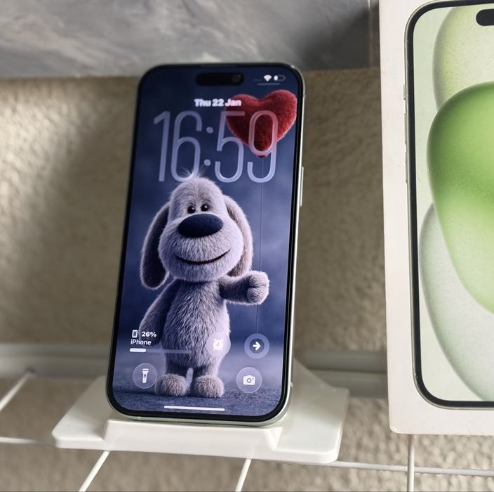 IPhone 15 128GB  Green - като нов