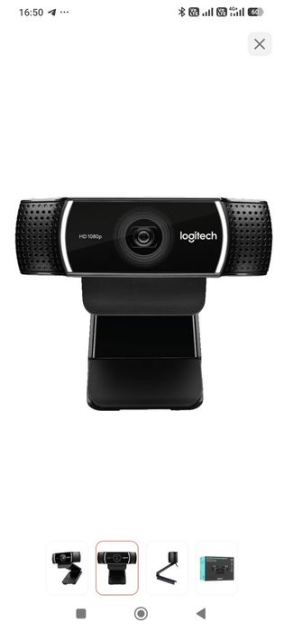 Продам веб камеру Logitech c922