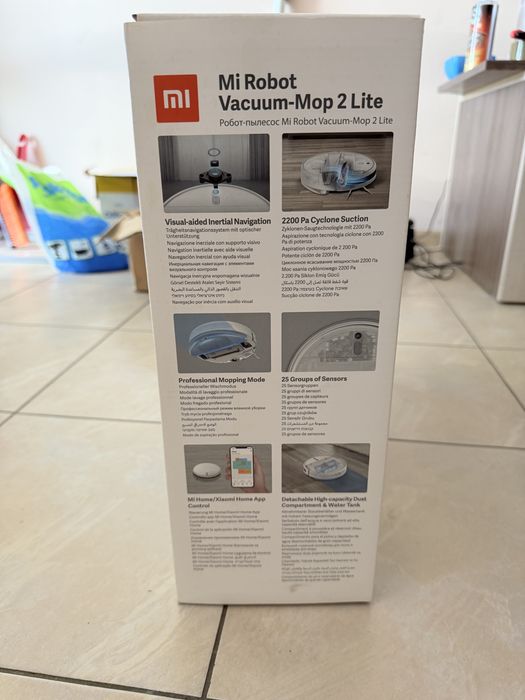Робот прахосмукачка Xiaomi Mi Robot vacum and mop