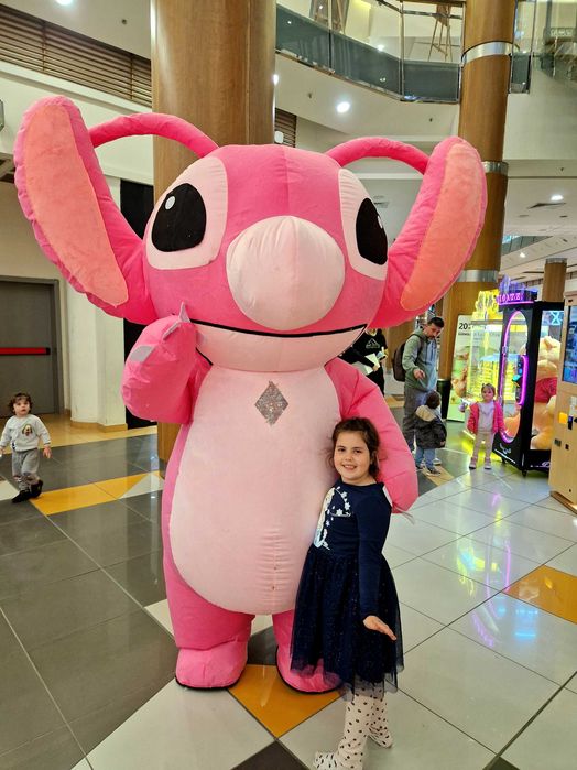 Гигантско Бяло Мече, Мики-мини маус ,Зайче парти Стич,Панда,Спайдърмен