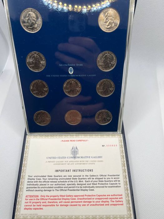 Набор монет State Quarters 2008 — США