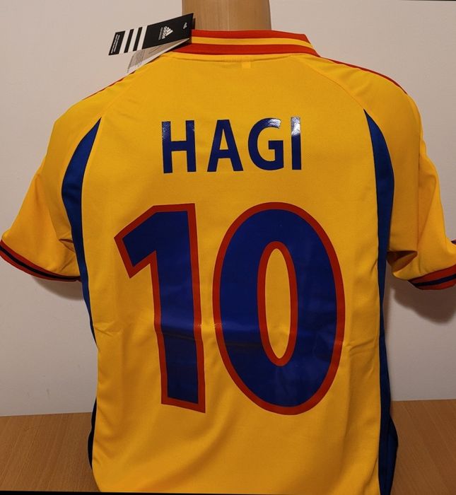 Tricou Hagi Gheorghe model ca Euro 2000 fotbal colectie cadou