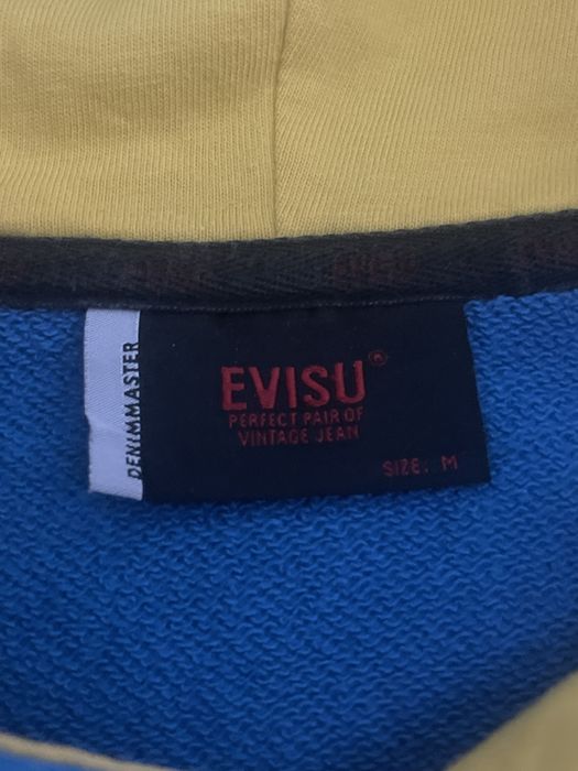 Кофта Evisu blue yellow